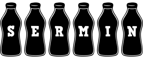 Sermin bottle logo