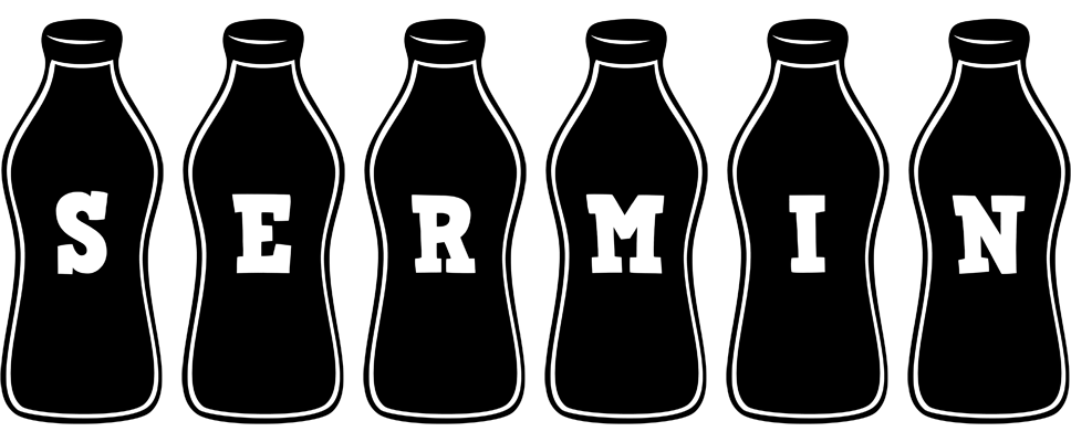 Sermin bottle logo