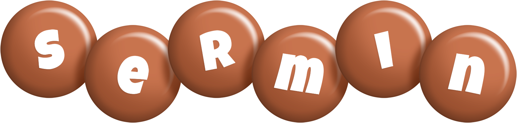 Sermin candy-brown logo