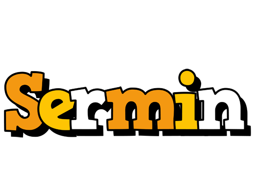 Sermin cartoon logo