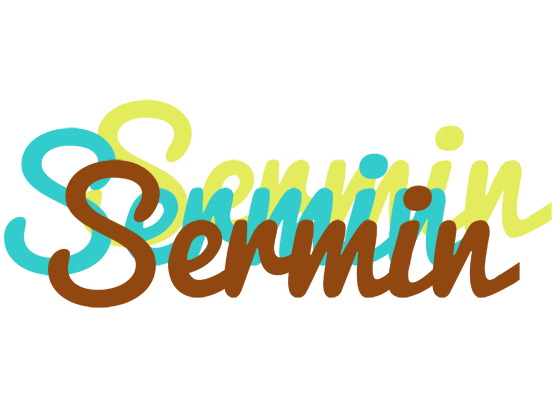 Sermin cupcake logo