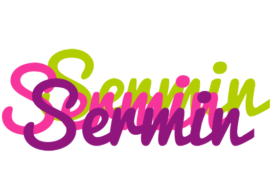 Sermin flowers logo