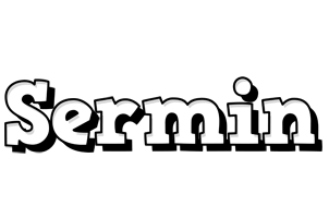 Sermin snowing logo