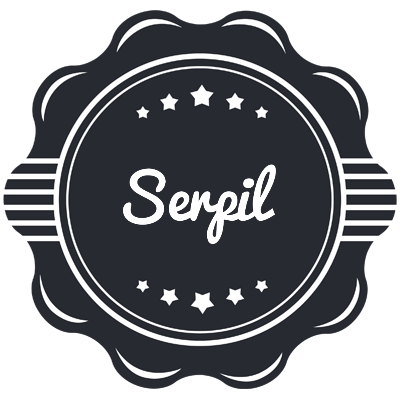 Serpil badge logo