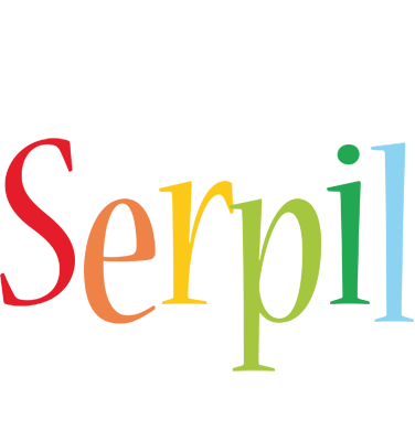 Serpil birthday logo