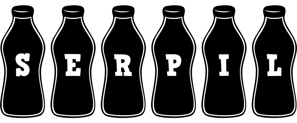 Serpil bottle logo