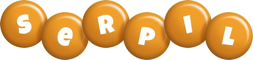 Serpil candy-orange logo