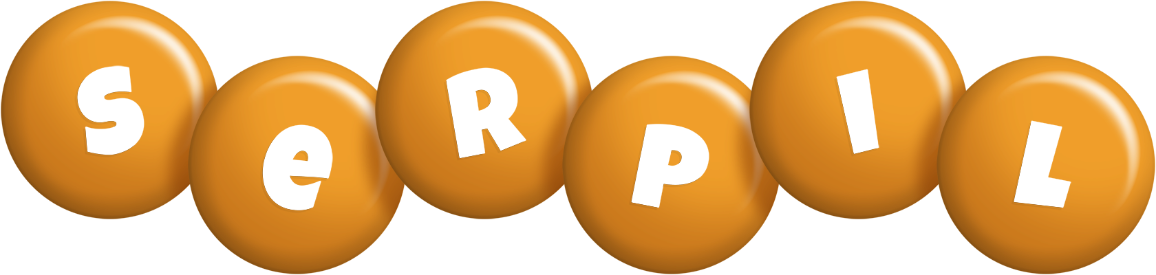Serpil candy-orange logo