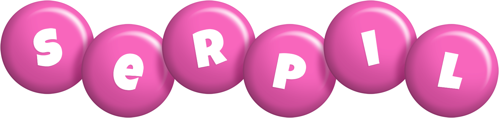 Serpil candy-pink logo