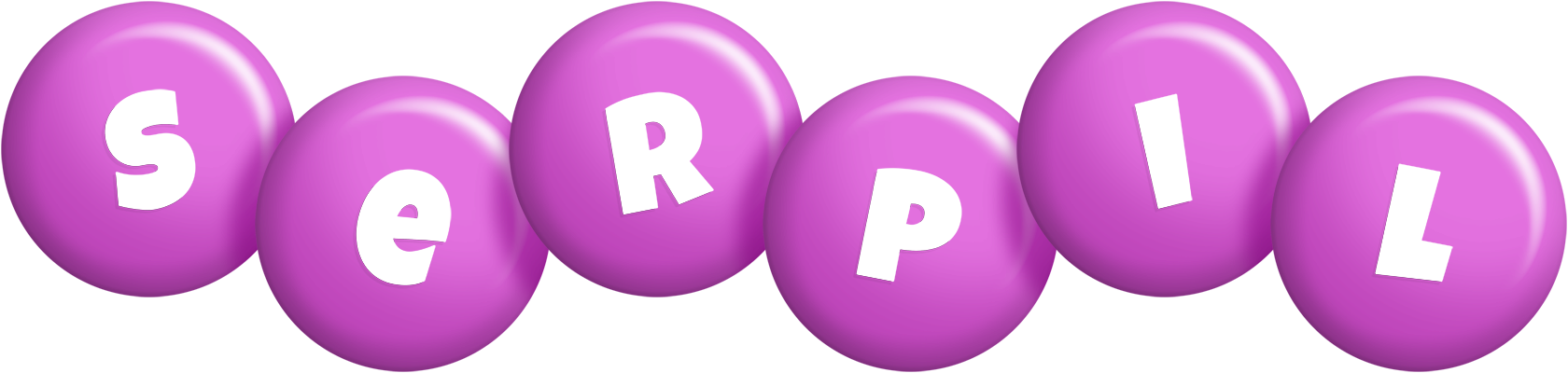 Serpil candy-purple logo