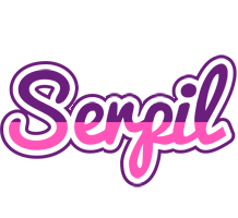 Serpil cheerful logo