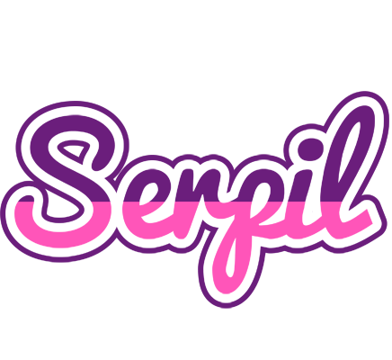 Serpil cheerful logo