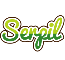 Serpil golfing logo