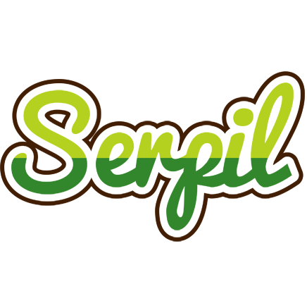Serpil golfing logo