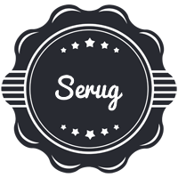 Serug badge logo