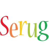 Serug birthday logo