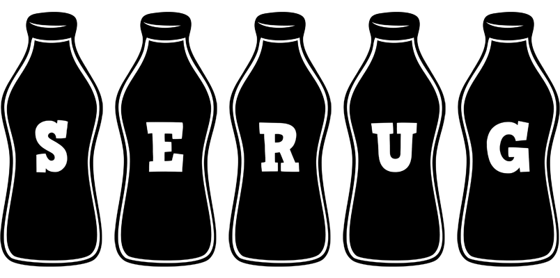 Serug bottle logo