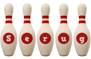 Serug bowling-pin logo