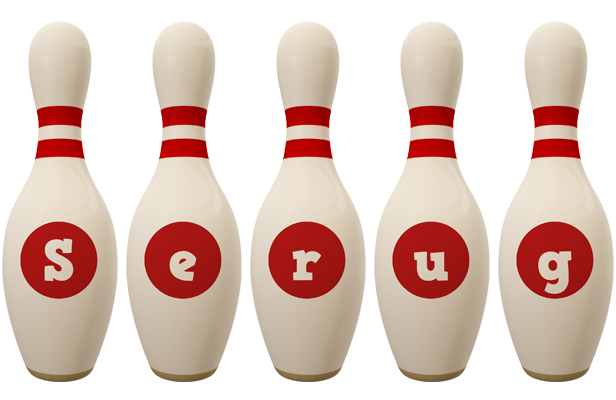 Serug bowling-pin logo