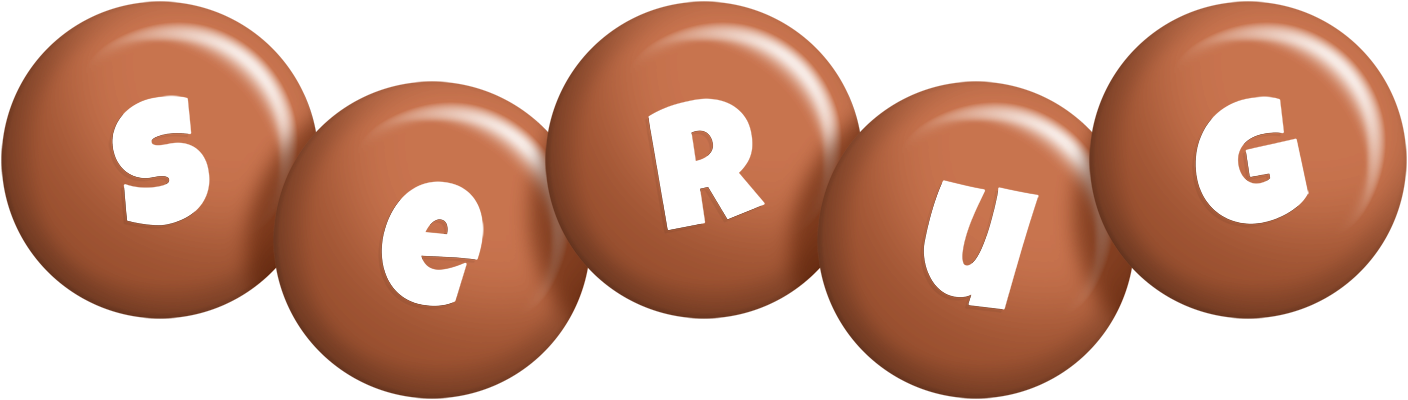 Serug candy-brown logo