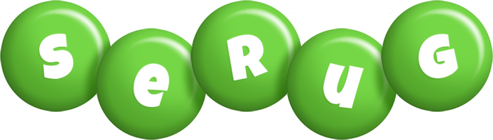 Serug candy-green logo