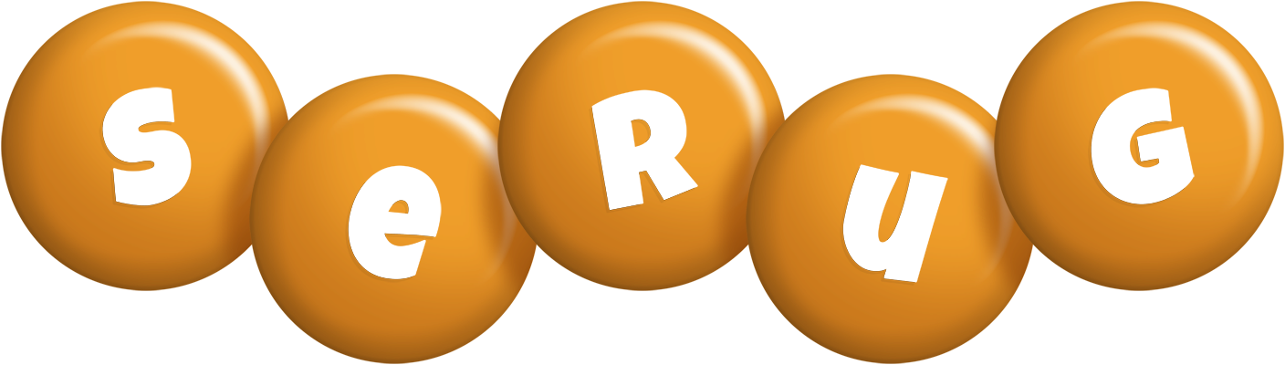 Serug candy-orange logo