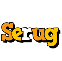 Serug cartoon logo