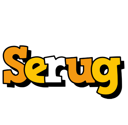 Serug cartoon logo