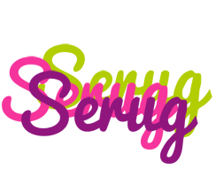 Serug flowers logo