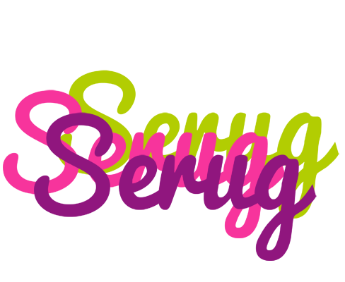 Serug flowers logo