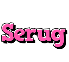 Serug girlish logo