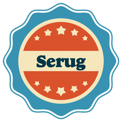 Serug labels logo