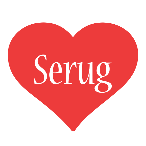 Serug love logo