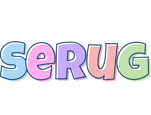 Serug pastel logo