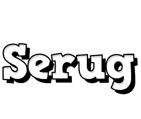 Serug snowing logo