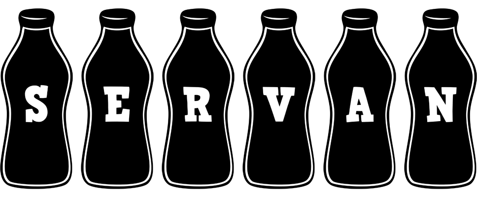 Servan bottle logo