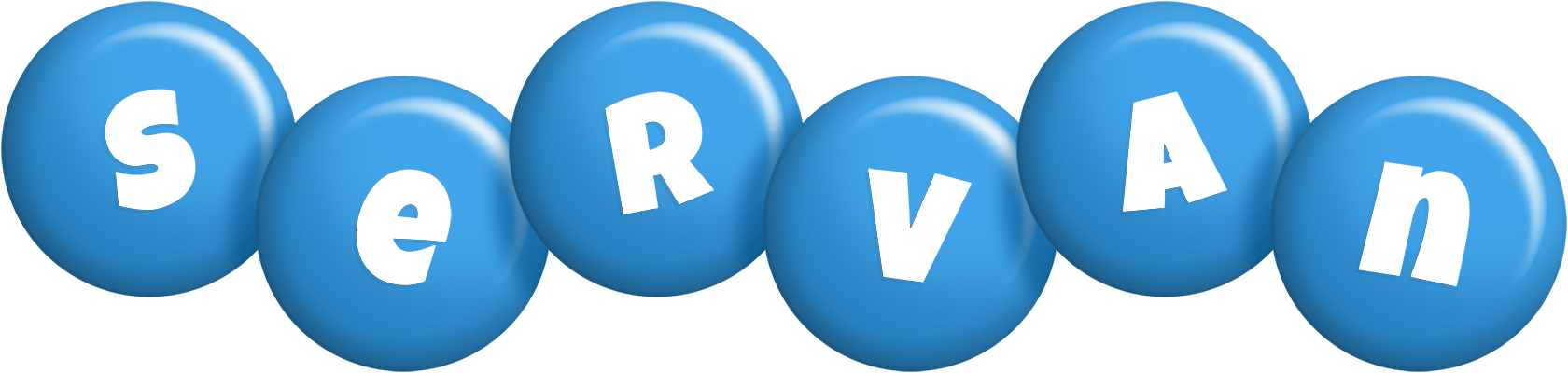 Servan candy-blue logo