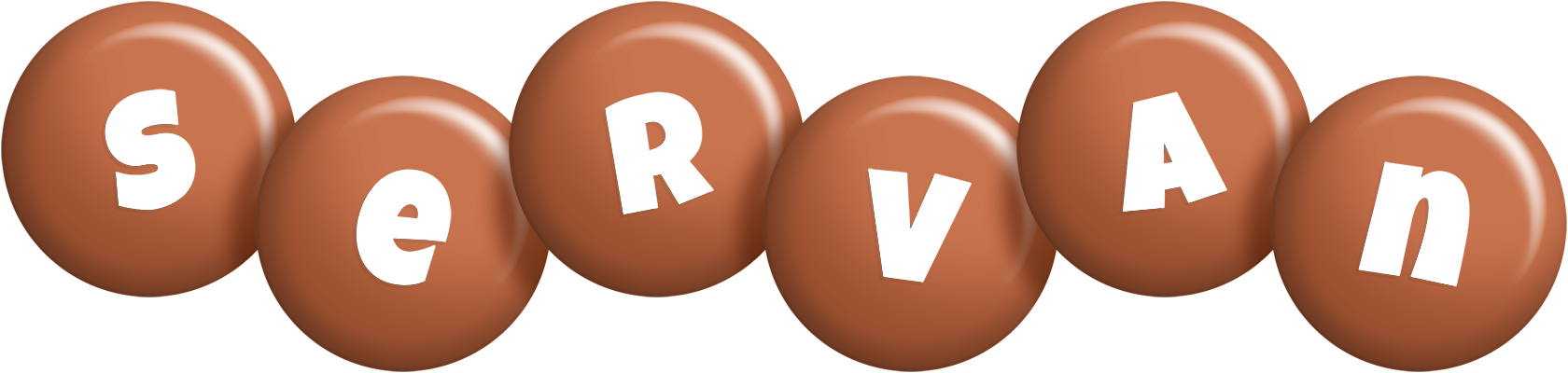 Servan candy-brown logo