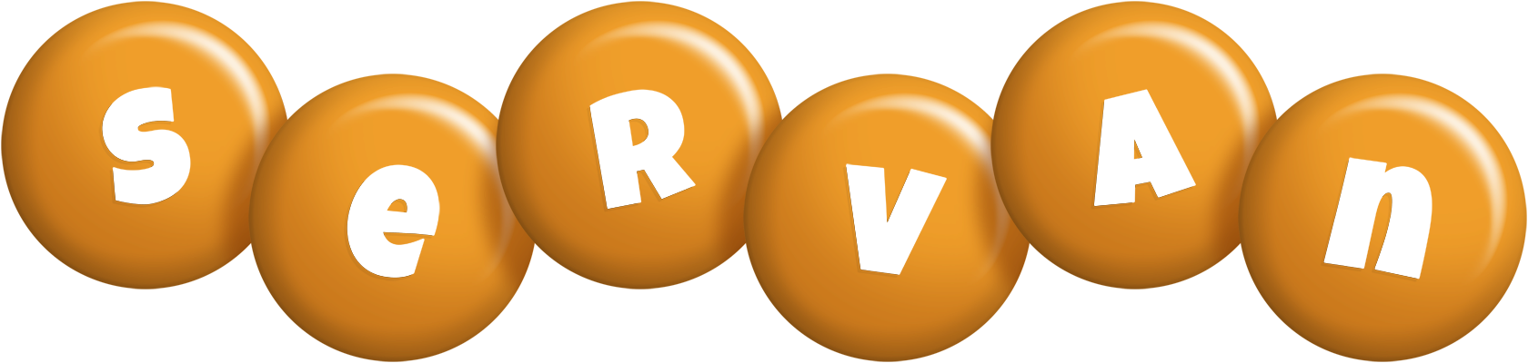 Servan candy-orange logo