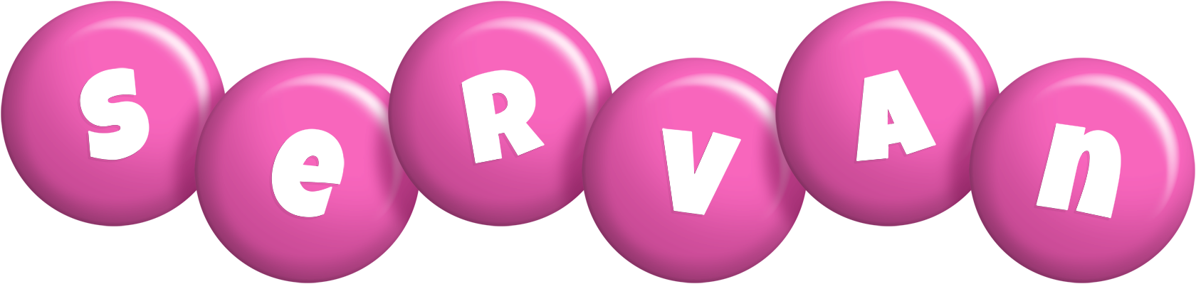 Servan candy-pink logo
