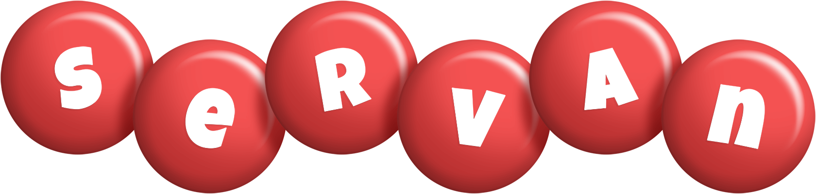 Servan candy-red logo