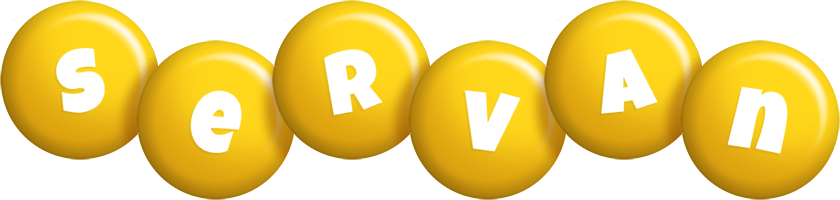 Servan candy-yellow logo