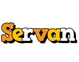 Servan cartoon logo