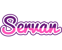 Servan cheerful logo