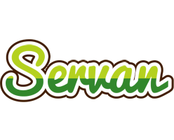 Servan golfing logo