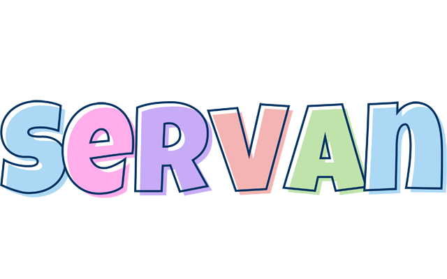 Servan pastel logo