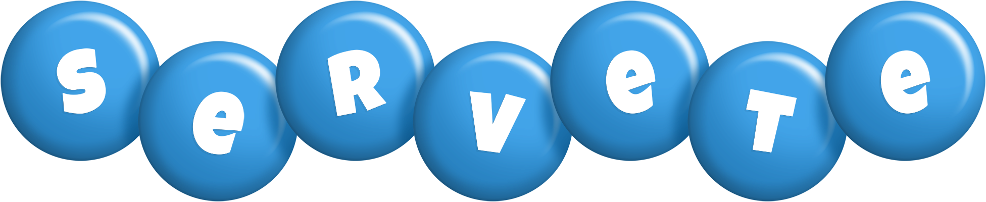 Servete candy-blue logo