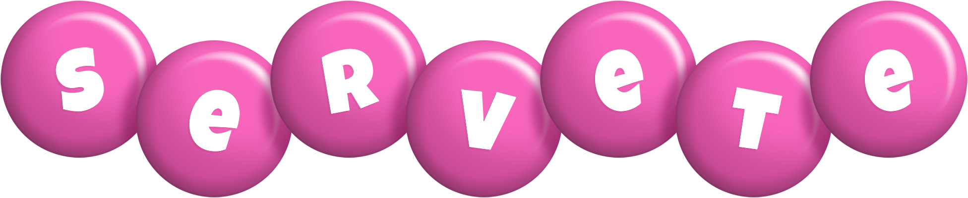 Servete candy-pink logo