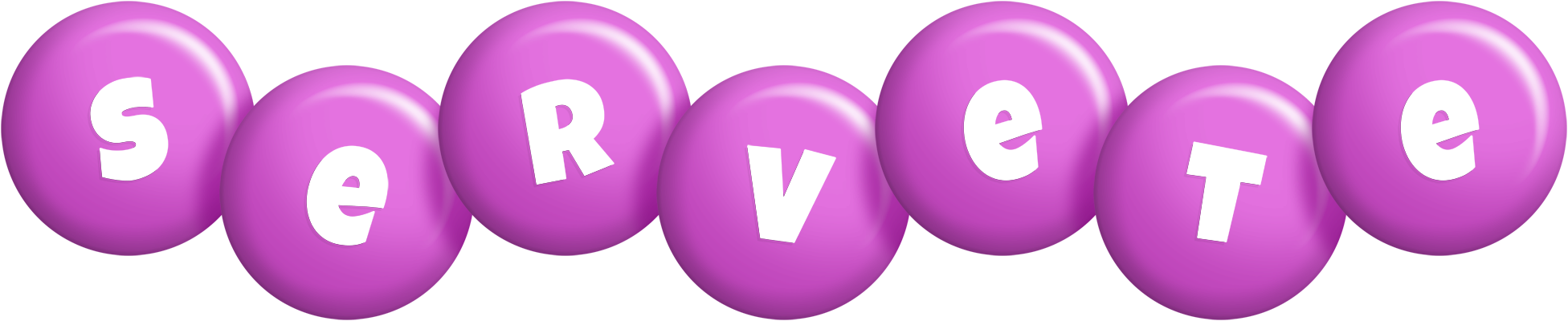 Servete candy-purple logo