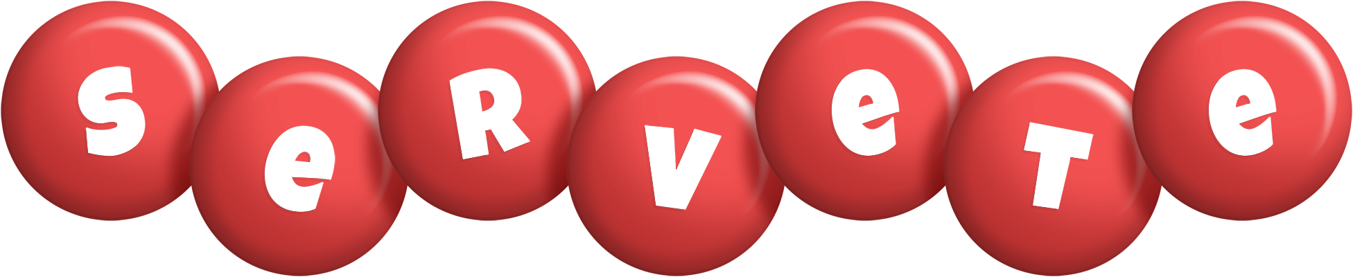 Servete candy-red logo